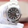 Replica Rolex DateJust 41mm 126300 Noob Black Dial Stick Markers SS Oyster Bracelet A3235