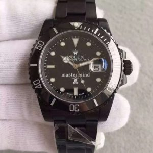 Replica Rolex Mastermind Submariner 116610 PVD Black Dial PVD Bracelet A2836