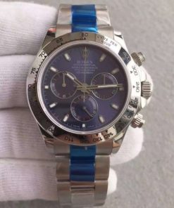 Replica Rolex Daytona Baselworld 116509 Blue Dial SS Bracelet A4130