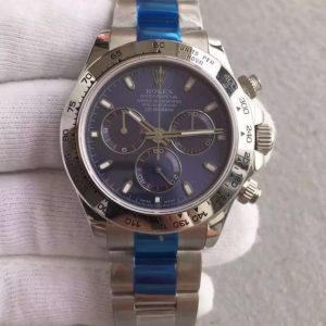 Replica Rolex Daytona Baselworld 116509 Blue Dial SS Bracelet A4130