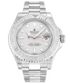 40 MM 316 Grade Stainless Steel Silver Replica Rolex Yacht-Master 116622