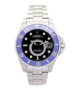 40MM Blue Steel Black dial Replica Rolex GMT Master 16720