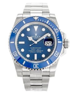40 MM 316 Grade Stainless Steel (Oyster) Replica Rolex Submariner Blue 116619LB