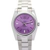 31 MM Steel (Oyster) Purple dial Replica Rolex Lady Oyster Perpetual 177200