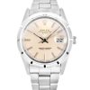 34 MM Steel (Oyster) Silver Baton Replica Rolex Oyster Perpetual Date 15210