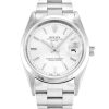 34 MM Steel (Oyster) Silver Baton Replica Rolex Oyster Perpetual Date 15200