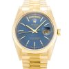 36 MM Yellow Gold (President) Blue Replica Rolex Day-Date 18248