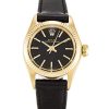 26 MM Yellow Gold Black Baton Replica Rolex Lady Oyster Perpetual 6718